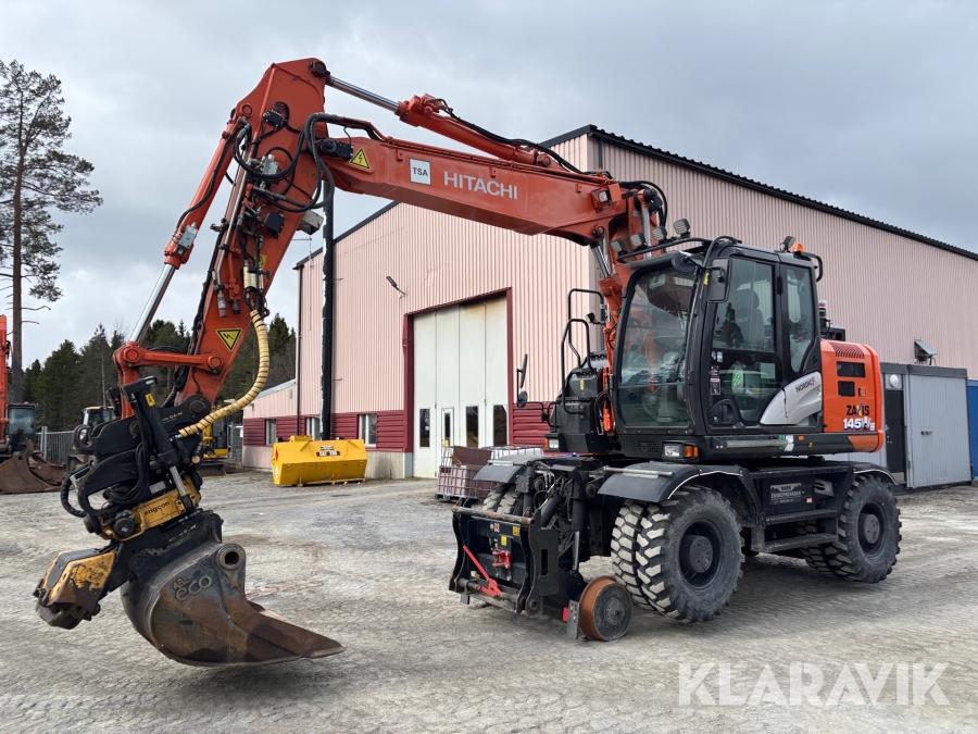 Hjulgrävare Hitachi ZX145W-6 TSA