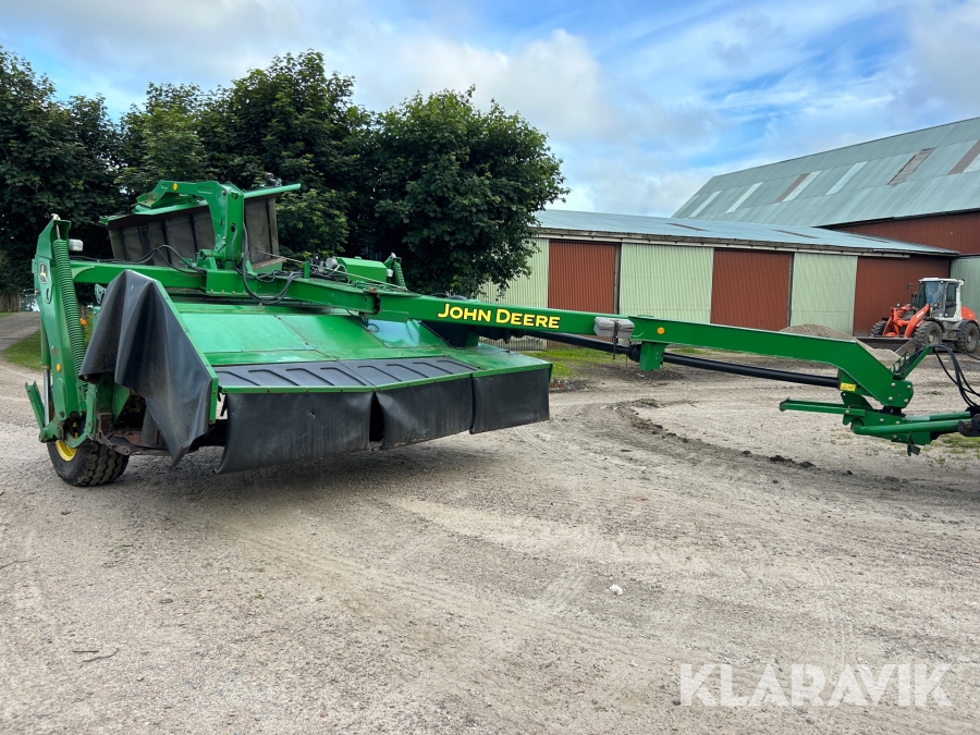 Slåtterkross John Deere 535 med Grouper