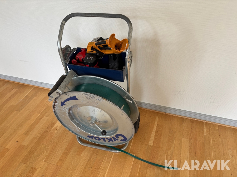 Bandningsmaskin Strapex STB 63 med vagn