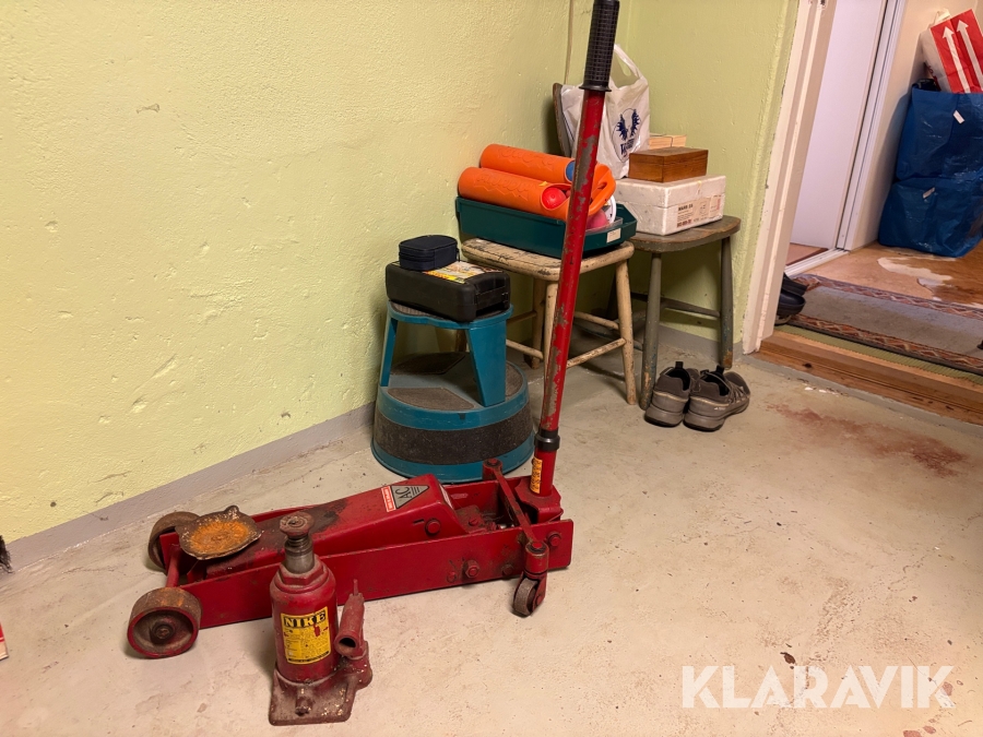 Domkraft 2 st AC 1500 kg