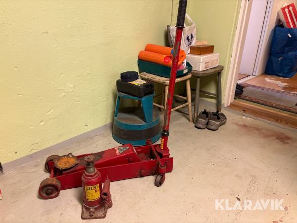 Domkraft 2 st AC 1500 kg