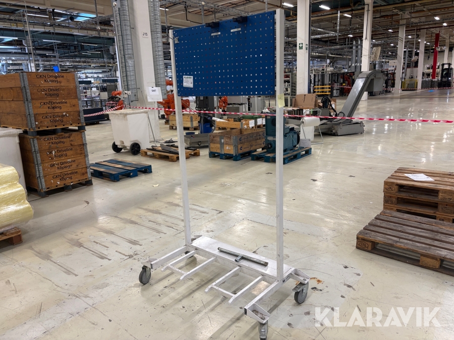 Verktygstavla på hjul