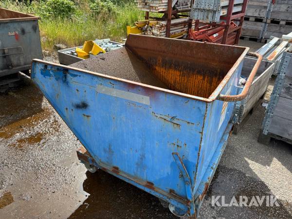 Tippcontainer på hjul