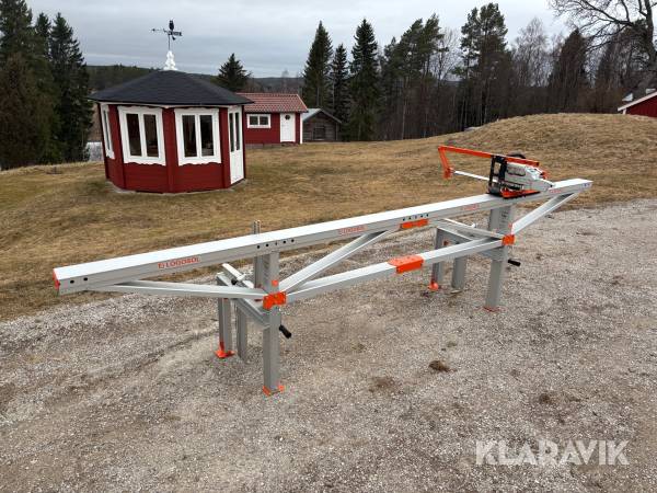 Sågverk Logosol F2 med motorsåg