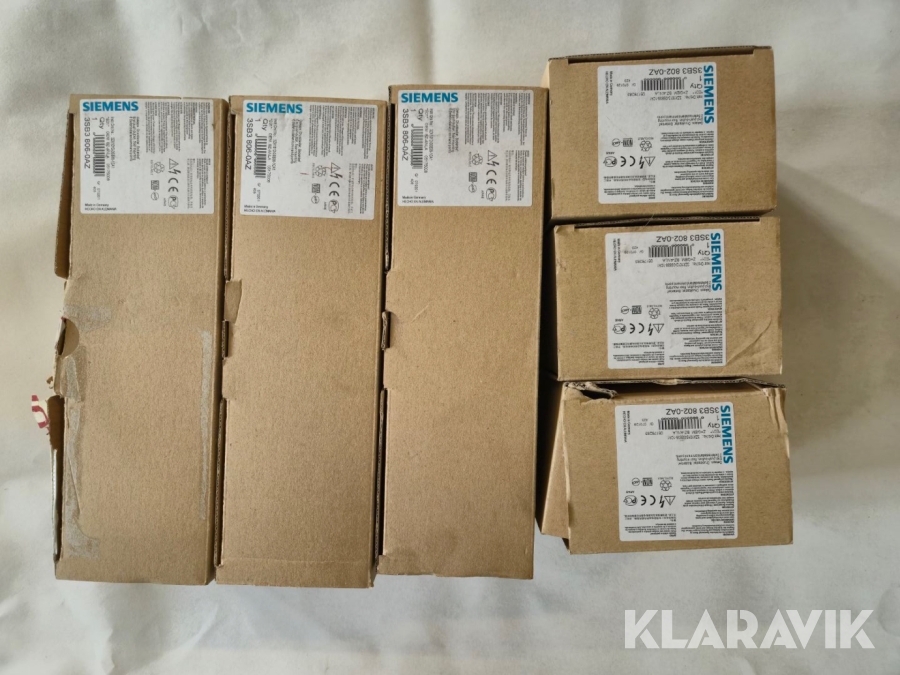 Industriella Komponenter 5 st Simens 3SB3 802-0AZ /  3SB3 806-0AZ