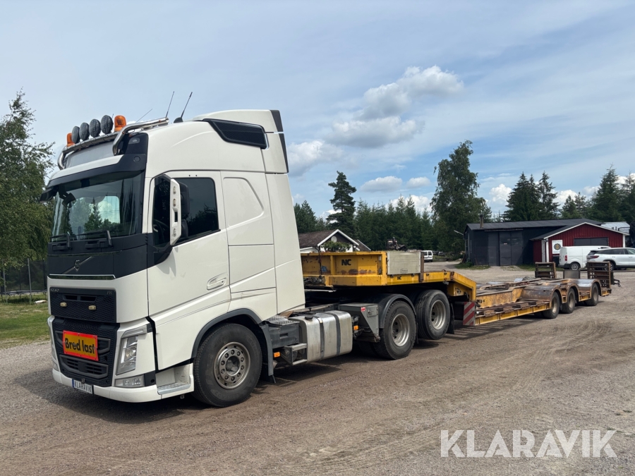 Lastbil Volvo FH med NC trailer