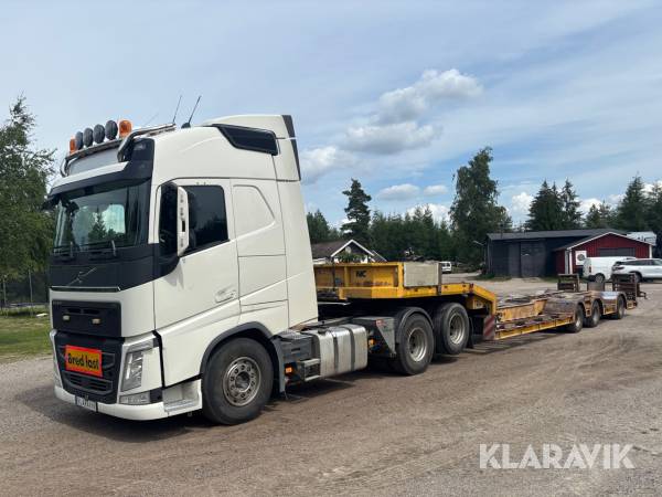 Lastbil Volvo FH med NC trailer