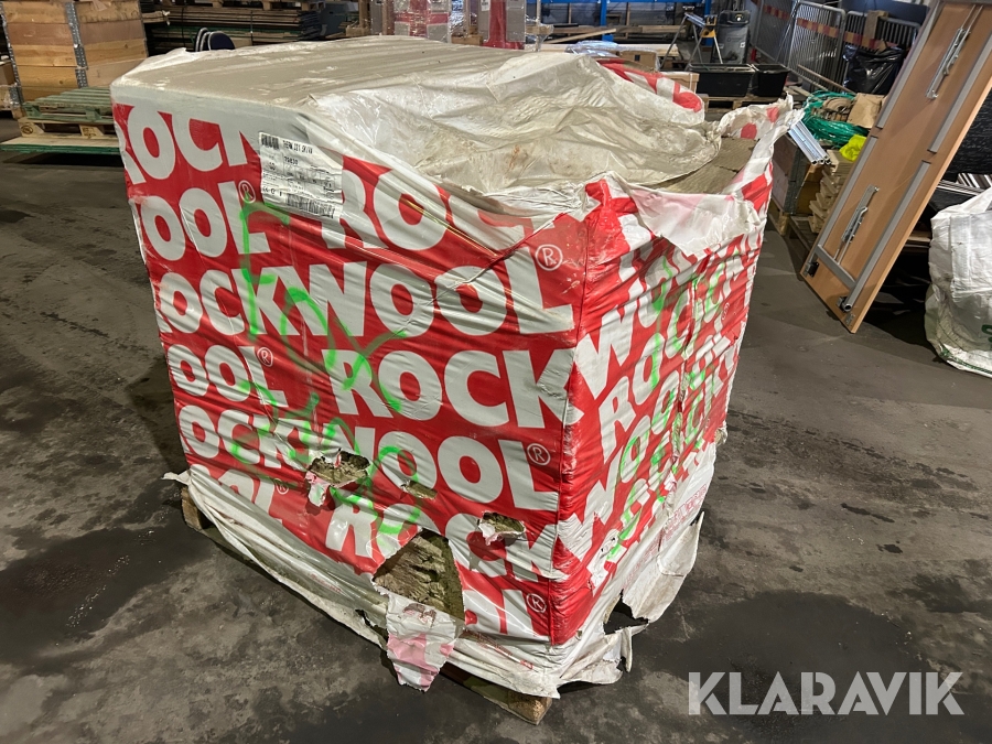 Isolering Rockwool Therm 321 skiva ca 70 st 1200x600x30