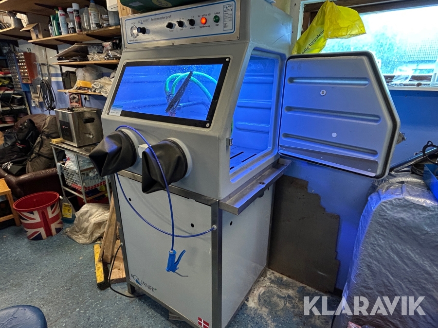 Våtblästring / vattenpolering Aquanife Restomaster prof