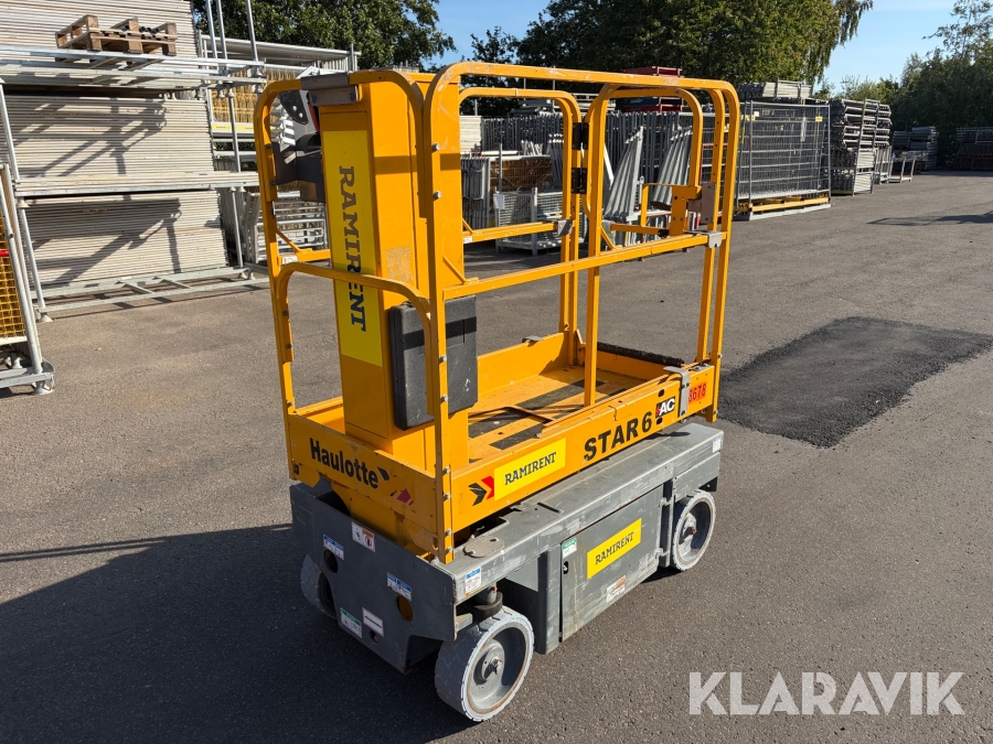 Pelarlift Haulotte Star 6+