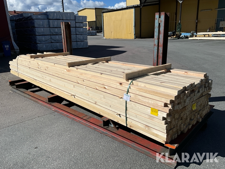 Virkespaket hyvlad regel 45x45  45x70