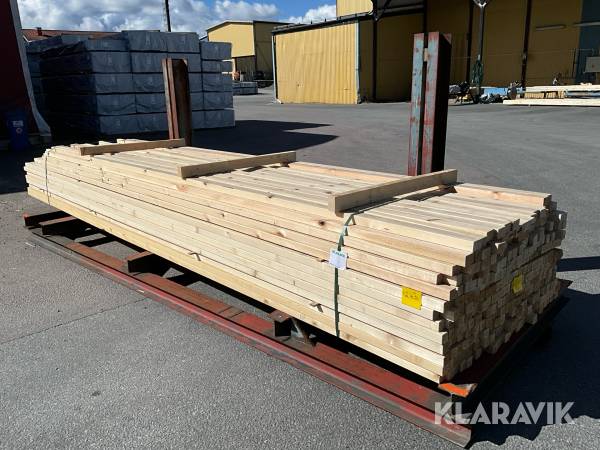 Virkespaket hyvlad regel 45x45  45x70