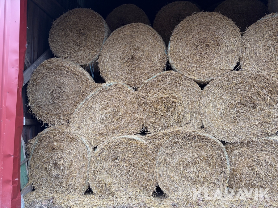 Halmbalar rundbal 2025 års skörd 20 st