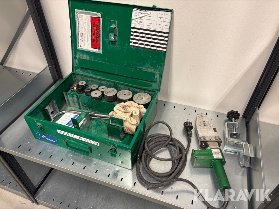 Svets Aquatherm AQ 63 TF Svetsmaskin för plaströr