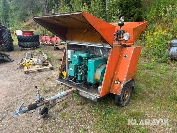 Katastrofvagn med tält