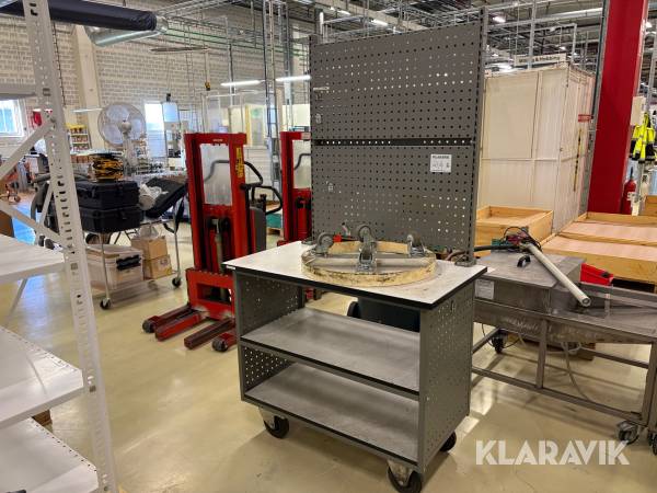 Arbetsbänk Gigant på hjul