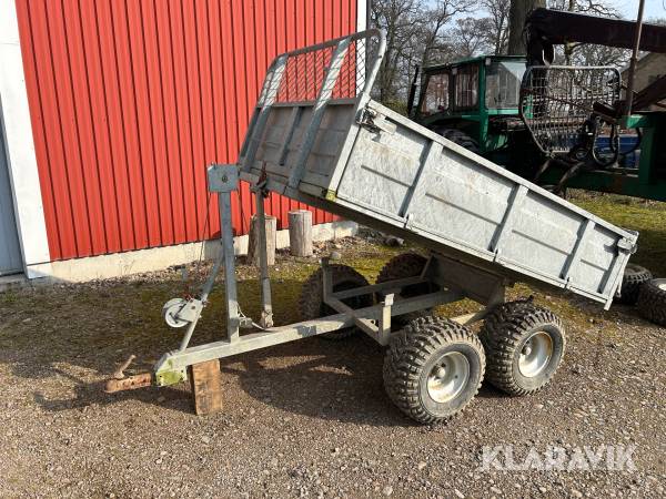 Tippvagn ATV Kellfri 1,5 Ton