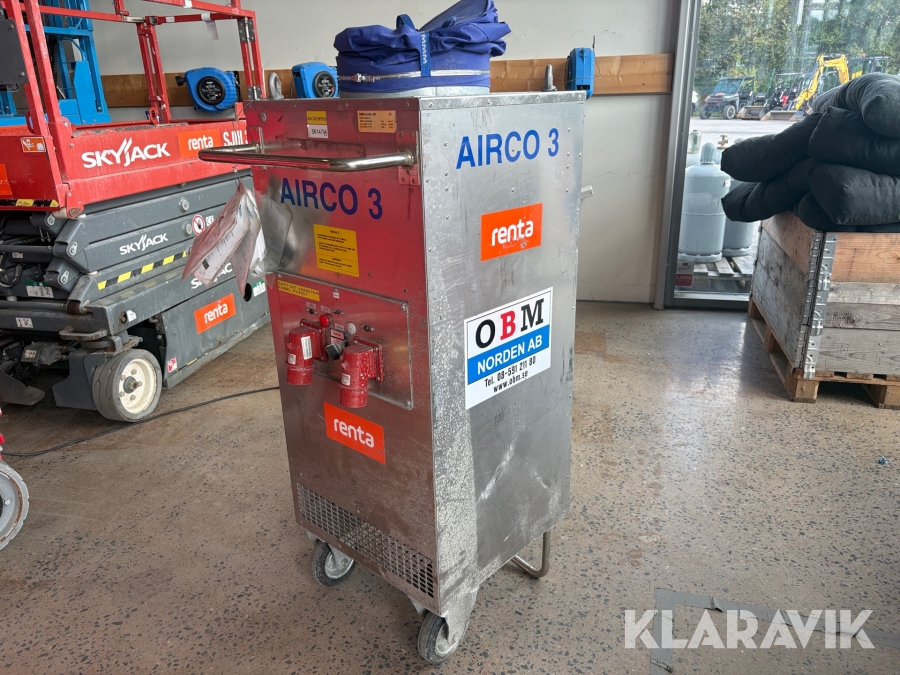 Mobil Avfuktare OBM El-airco 3