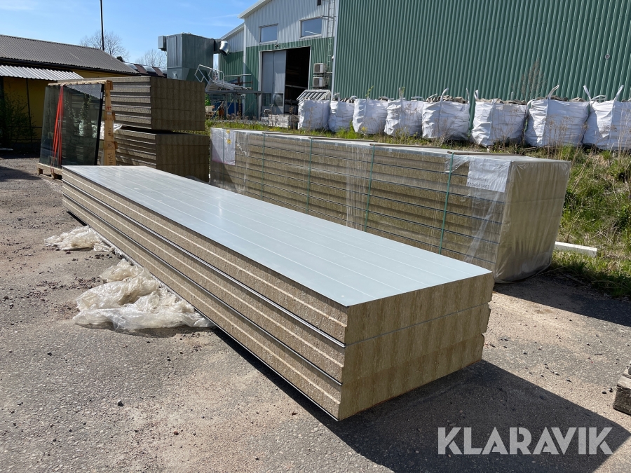 Väggelement Paroc ca 23 st