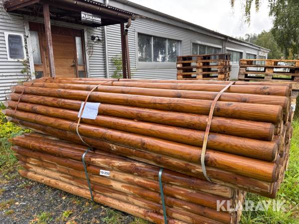 Stängselstolp Fyrås Trä 10*300 40 st