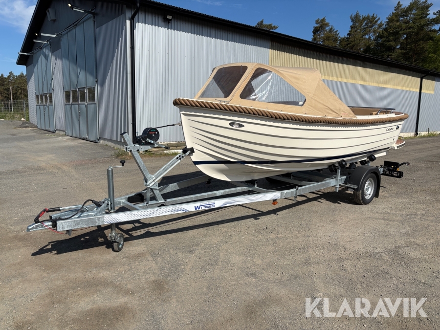 Motorbåt Carisma SLOPE 570B - Inklusive trailer