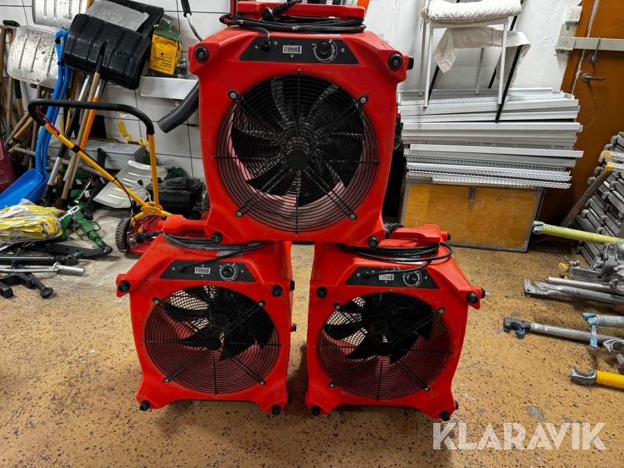 Fläktar Heylo FD 4000 3st