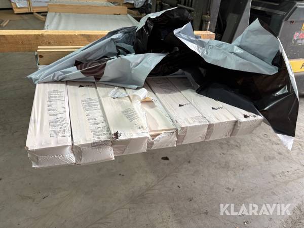 Pärlspont 13x95 vit vax ändspont A sort