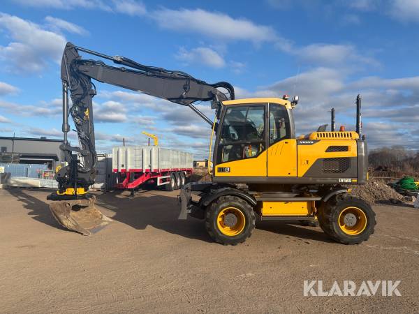 Hjulgrävare Volvo EW160D