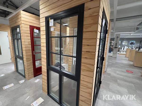 Kombinationsfönster NorDan NTech 3-glas