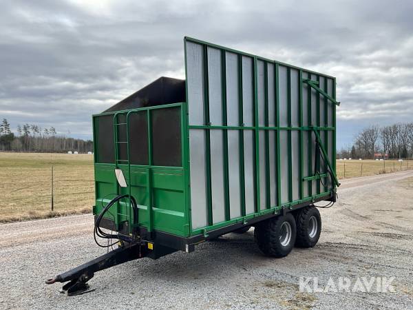 Ensilagevagn Kipa 3150 15 ton, 31,5 m3