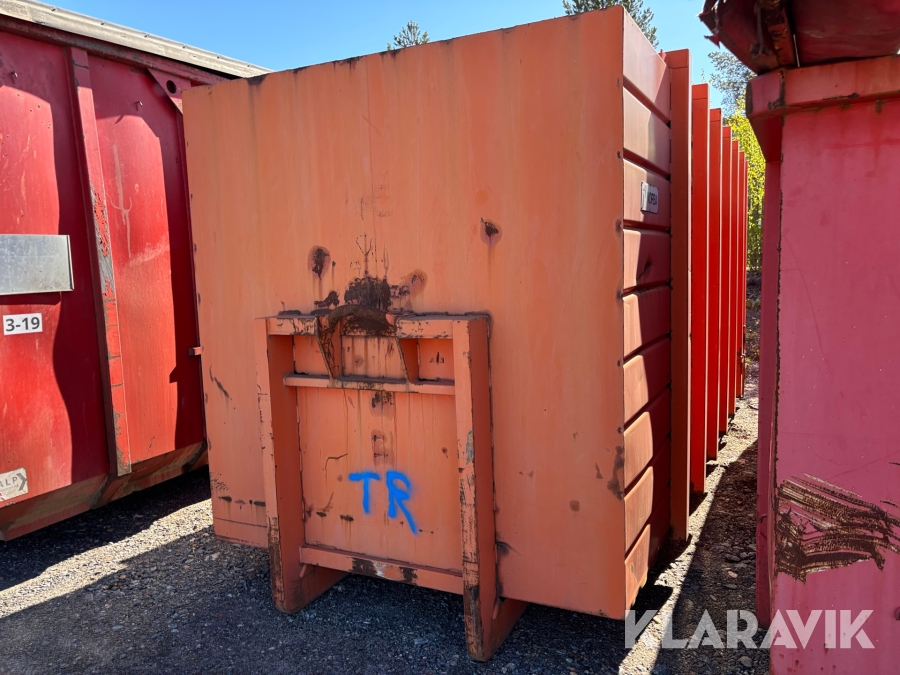 Komprimatorbehållare / Lastväxlarcontainer Norba