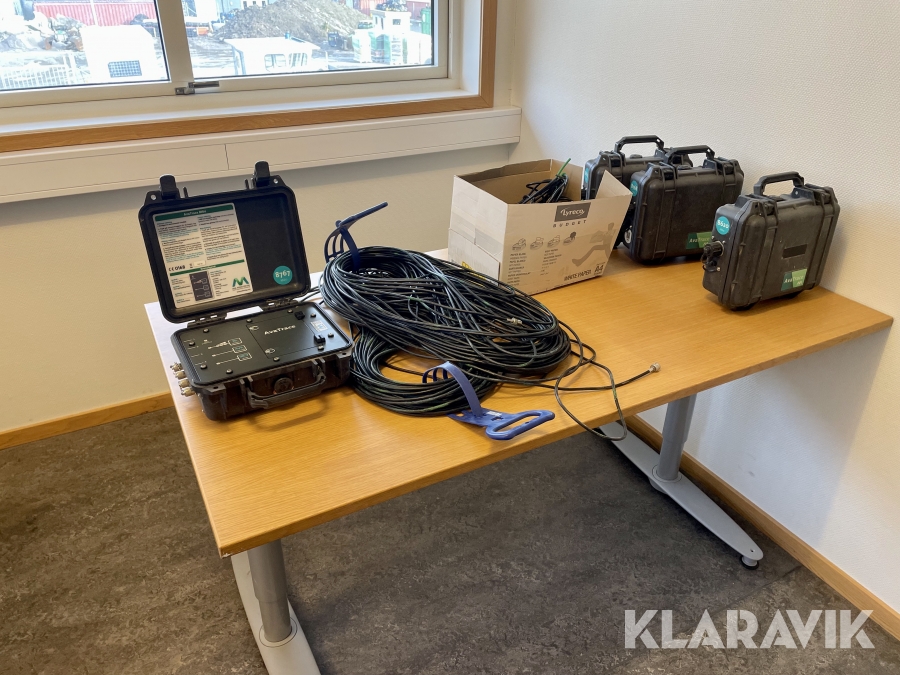 Vibrationsmätare AvaTrace M60 4 st