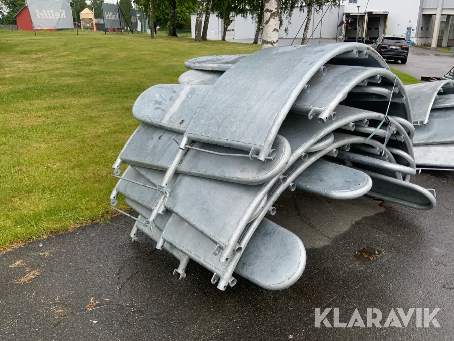 Foderhäck med bogstöd för häst Kellfri 2st