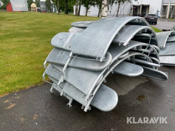 Foderhäck med bogstöd för häst Kellfri 2st