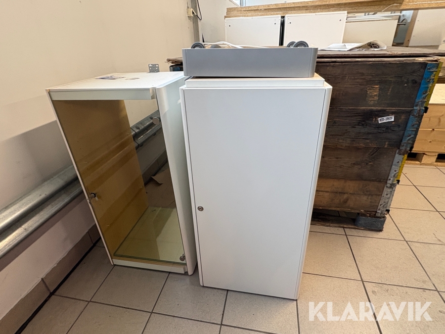 Förvaring med belysning 2st