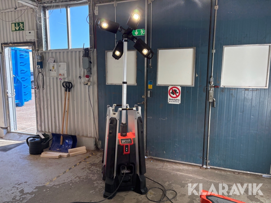 Belysningsmast Milwaukee MXF TL-601