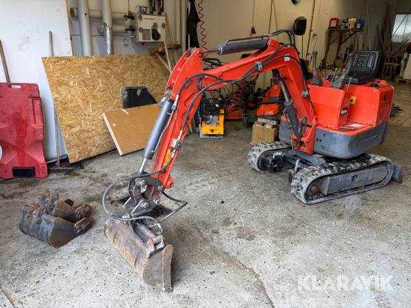 Grävmaskin Crawler ERE08 med skopor