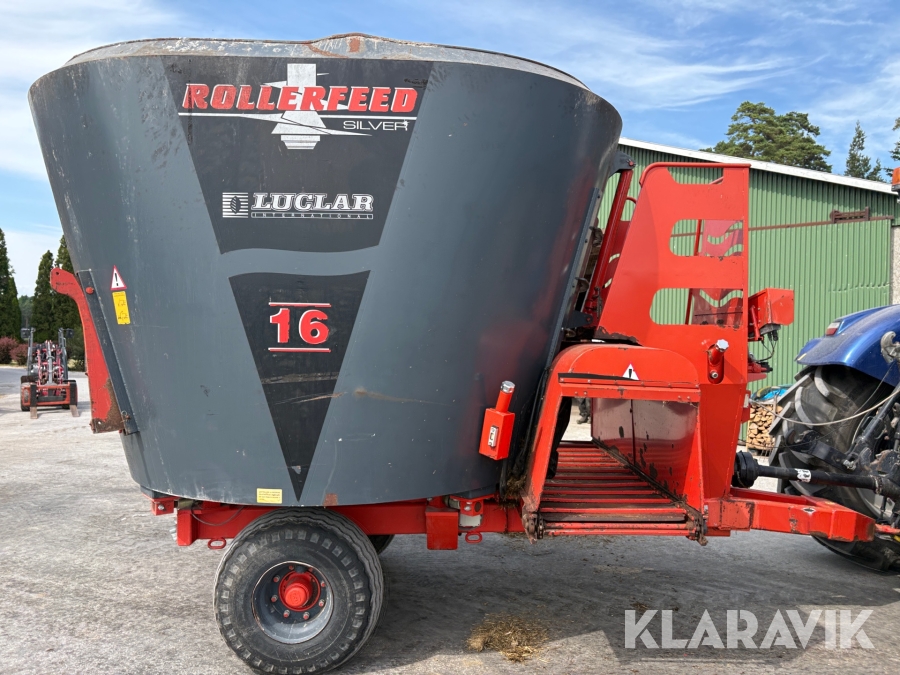 Mixervagn Luclar Rollerfeed silver 16