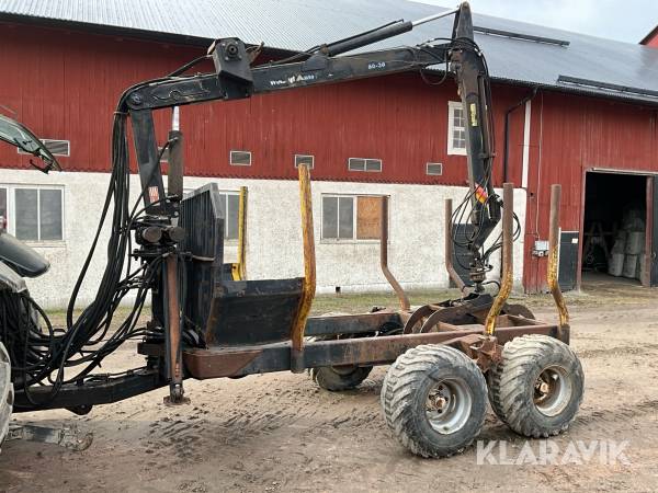 Skogsvagn Vreten 10ton