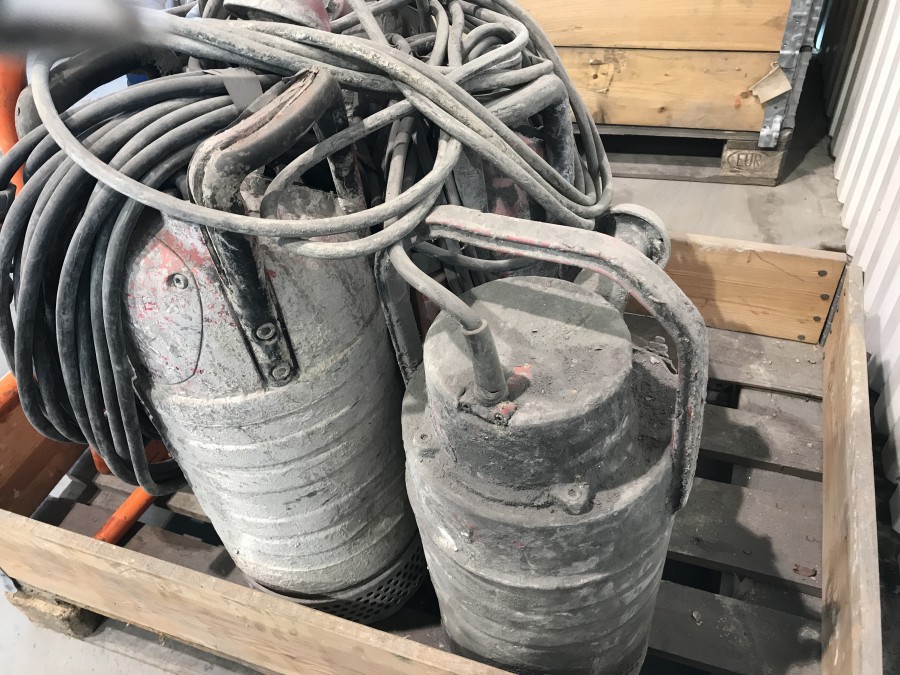 4st Dräneringspumpar