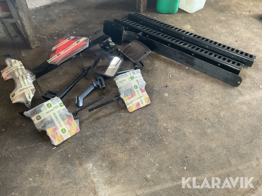 Parti med väghjulningsutrustning John Deere 1910