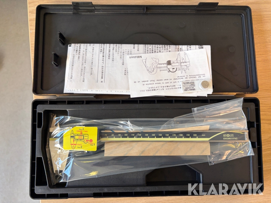 Digitalt Skjutmått 0-200 mm Mitutoyo