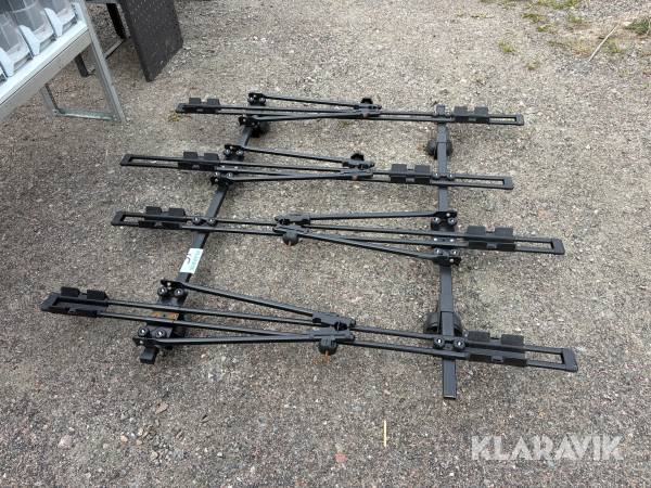 Takräcke/cykelställ för 4st cykel