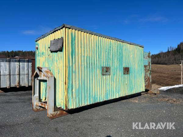 Container på lastväxlarram