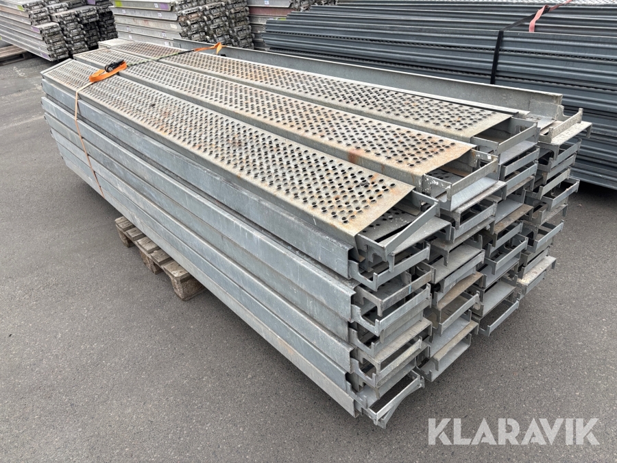 Stålplank Haki - Cirka 45st