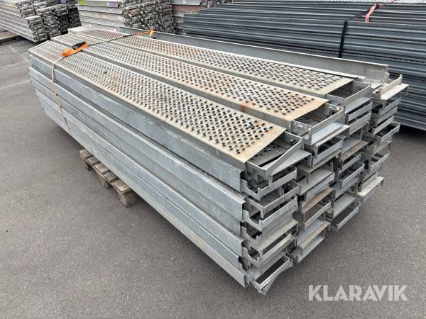 Stålplank Haki - Cirka 45st