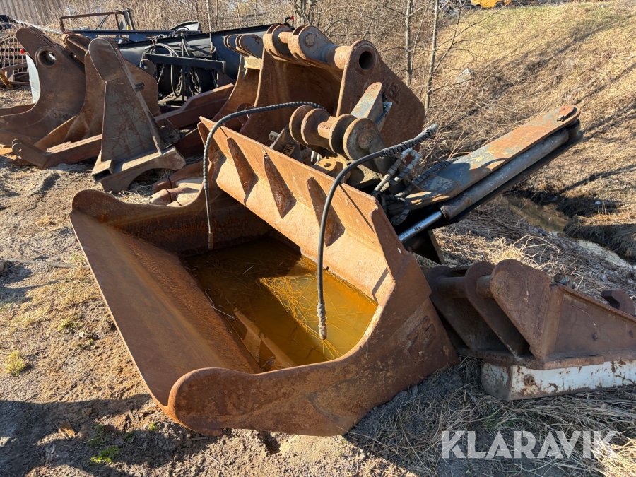 Hydraulisk Planeringsskopa NDL B20