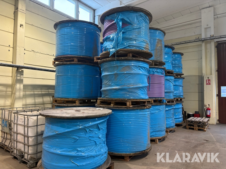 Fiberrör 3 st Melbye fiberduct 4*20/16  500m per rulle