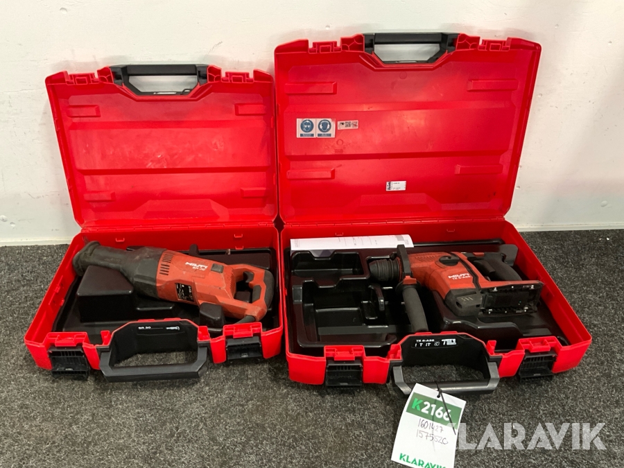 Tigersåg och borrhammare Hilti - SR 30, TE 6-A36