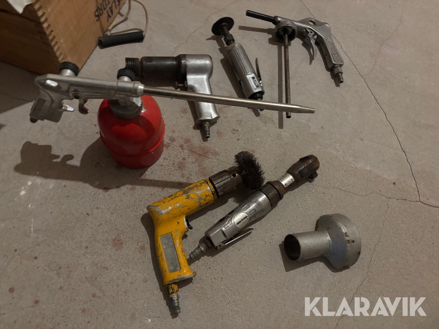 Tryckluftsverktyg Mafa / Chicago 5st